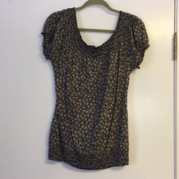 Cute boho lucky Brand top - Picture 4 of 4